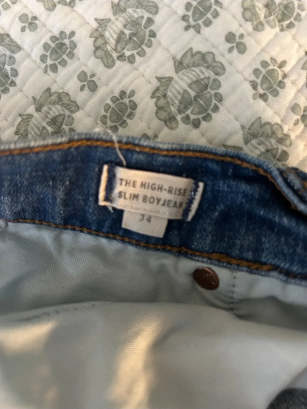 Classic Blue Women's Straight-Leg Jeans - Picture 3 of 6